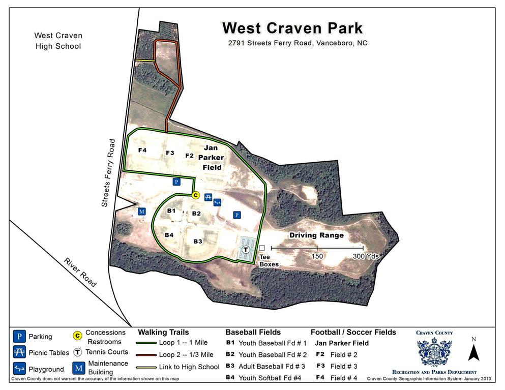 Craven County Recreation & Parks West Craven Park